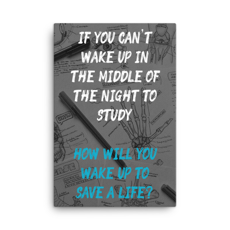 Med School Motivation Canvas - Aggressive Medicine