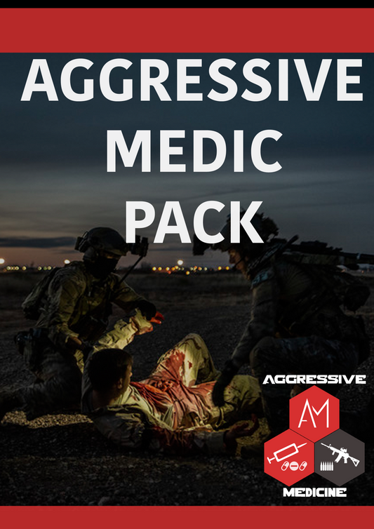 Aggressive Medic Academy (2nd Edition) + Free Med Community Tee - Aggressive Medicine