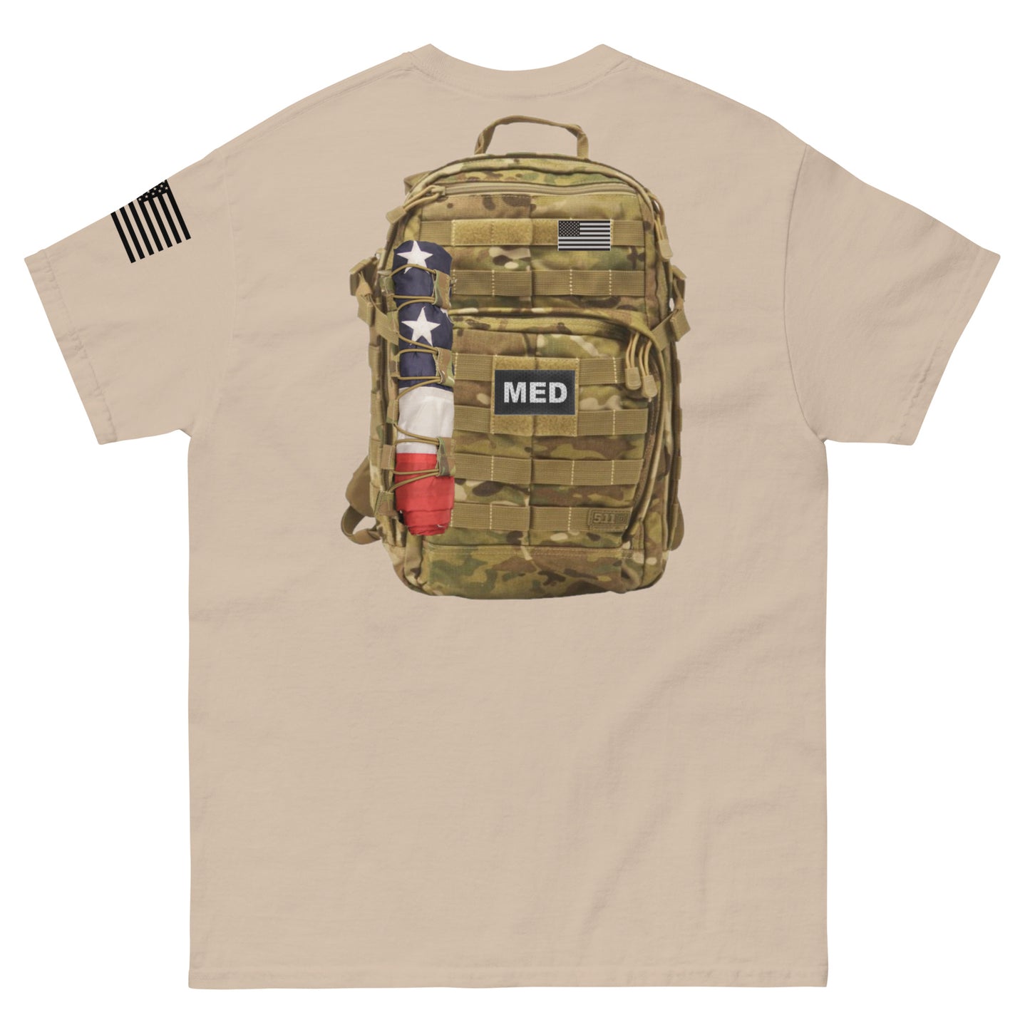 OCP SOFMED Flag Bearer T-Shirt (USA) - Aggressive Medicine