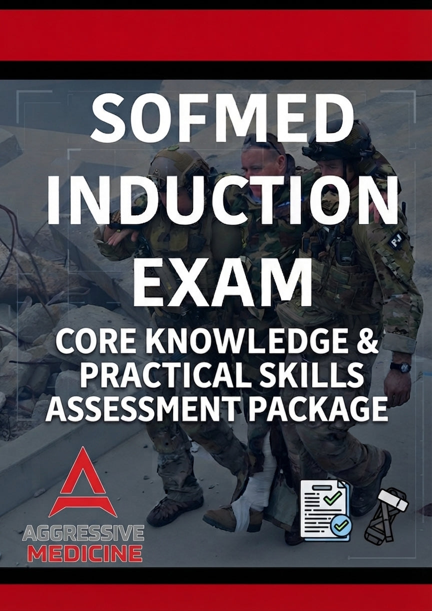 Aggressive Medic Academy (2nd Edition) + Free Med Community Tee
