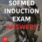 SOFMED Induction Exam with DS Answer Sheet - Aggressive Medicine
